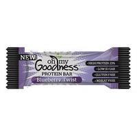 Oh My Goodness Protein Bar Blueberry Twist 35g