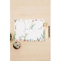 Ohh Deer Cool Cacti A4 Desk Pad, ASSORTED