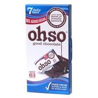 ohso probiotic belgian plain chocolate no added sugar 945g