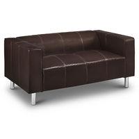 Ohio 2 Seater Sofa Brown