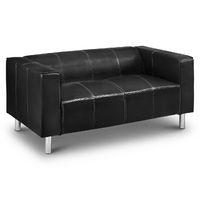 Ohio 2 Seater Sofa Black