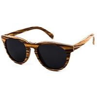 Oh My Woodness! Sunglasses LS2146 Zebra Brown/Grey Polarized C2