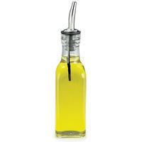 Oil & Vinegar Bottle with Stainless Steel Pourer 6.3oz / 177ml (Case of 12)