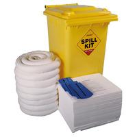 Oil & Fuel Emergency Spill Kits - Blue Bin