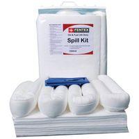 oil fuel spill kit in clip top bag