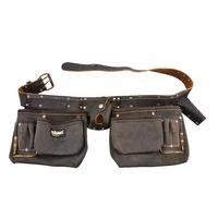 Oil Tanned Double Tool Pouch