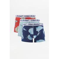 Oiler & Boiler Nantucket Shell Boxer Trunks Pack, ASSORTED