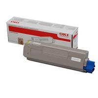 oki 44059165 yellow original standard capacity toner cartridge