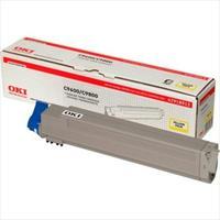 oki 42918913 original yellow toner cartridge