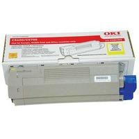 OKI 43381905 Original Yellow Toner Cartridge