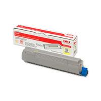 oki 44315305 original yellow toner cartridge