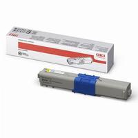 oki 44469704 yellow original toner cartridge