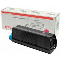 oki 43034806 original magenta toner cartridge