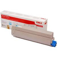 oki 45862816 cyan toner cart