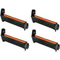 OKI 4650741 Original Black & Colour Drum Unit 4 Pack