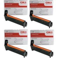 OKI 4338170 (BK/C/M/Y) Original Black & Colour Drum Unit Multipack