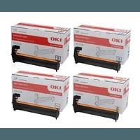 OKI 4484440 (BK/C/M/Y) Original Black & Colour Drum Unit Multipack