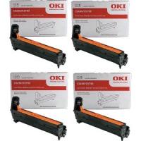 OKI 4387000 (BK/C/M/Y) Original Black & Colour Drum Unit Multipack