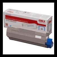 OKI 46490607 Original High Capacity Cyan Toner Cartridge