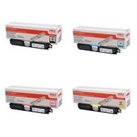 Oki C110 B/C/M/Y Toner Value Pack