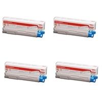 Oki B/C/M/Y Toner Value Pack