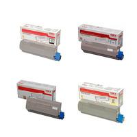 oki 46490608 high capacity toner value pack bcmy