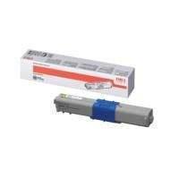 OKI Yellow Toner Cartridge for C310/C330/C510/C511/C530 A4 Colour Laser Printers (Yield 2000 Pages)