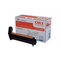 OKI Cyan Image Drum for C711 A4 Colour Printers Yield 20, 000 Pages