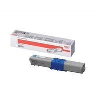 OKI Cyan Toner Cartridge Yield 2, 000 Pages for