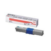 OKI Cyan Toner Cartridge Yield 5, 000 Pages for