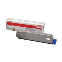 OKI Cyan Toner Cartridge Yield 7300 Pages for C801C821 Series A3