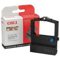 OKI Ribbon Cartridge Black for ML520BML521B 9-pin Dot Matrix Printers