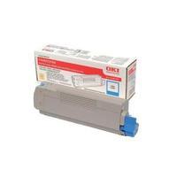 OKI Cyan Toner Cartridge Yield 2, 000 Pages for C5600C5700 Colour