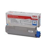 OKI Cyan Toner Cartridge Yield 6, 000 Pages for C5850C5950 Colour