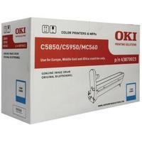 Oki C5850 Cyan Image Drum 43870023