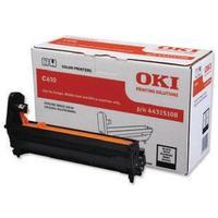 oki c610 black image drum 20k 44315108