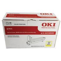 Oki C711 Yellow Image Drum 20K 44318505