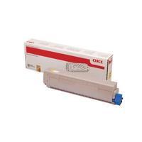 Oki MC853 MC873 7300 Pages Yellow Toner 45862837