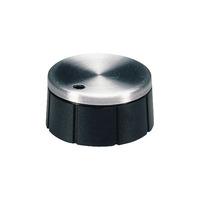 OKW A 16 24 260 Tuning Knob Thermoplastic Black ALU Embelish Cap 2...