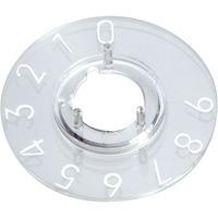 OKW A 44 23 039 Numbered Dial For Round Knob Ø23mm - 0-9 (30°) Tra...