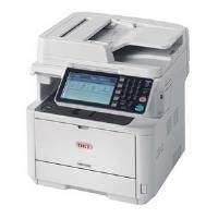 Oki Mb492dn (a4) Mono Multi-function Printer (print Scan Copy Fax) 512mb 1200x1200 Dpi 40ppm 350-sheets Adf Usb 2.0/ethernet White (duplex Network Rea