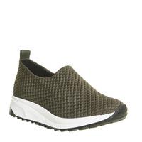 oki kutsu inazuma neoprene slip khaki white