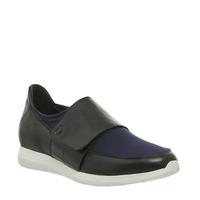 Oki Kutsu Tre Velcro Sneakers NAVY LEATHER NEOPRENE