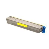 OKI 44643001 Remanufactured Yellow Toner Cartridge