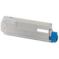 oki 43865723 remanufactured standard capacity cyan toner cartridge