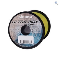 okuma ultramax line 4oz 25lb colour clear