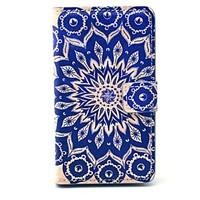old retro flower pattern pu leather cover full body case with card slo ...