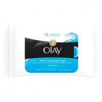 Olay Facial Cleansing Wipes for Sensitive Skin - Pack of 12 Wipes