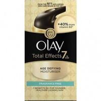 Olay Total Effects 7 in 1 Age-Defying Moisturiser Fragrance Free - Pack of 50ml