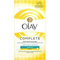 Olay Essentials Complete Care for Sensitive Skin SPF15 Day Fluid - Pack of 100ml
